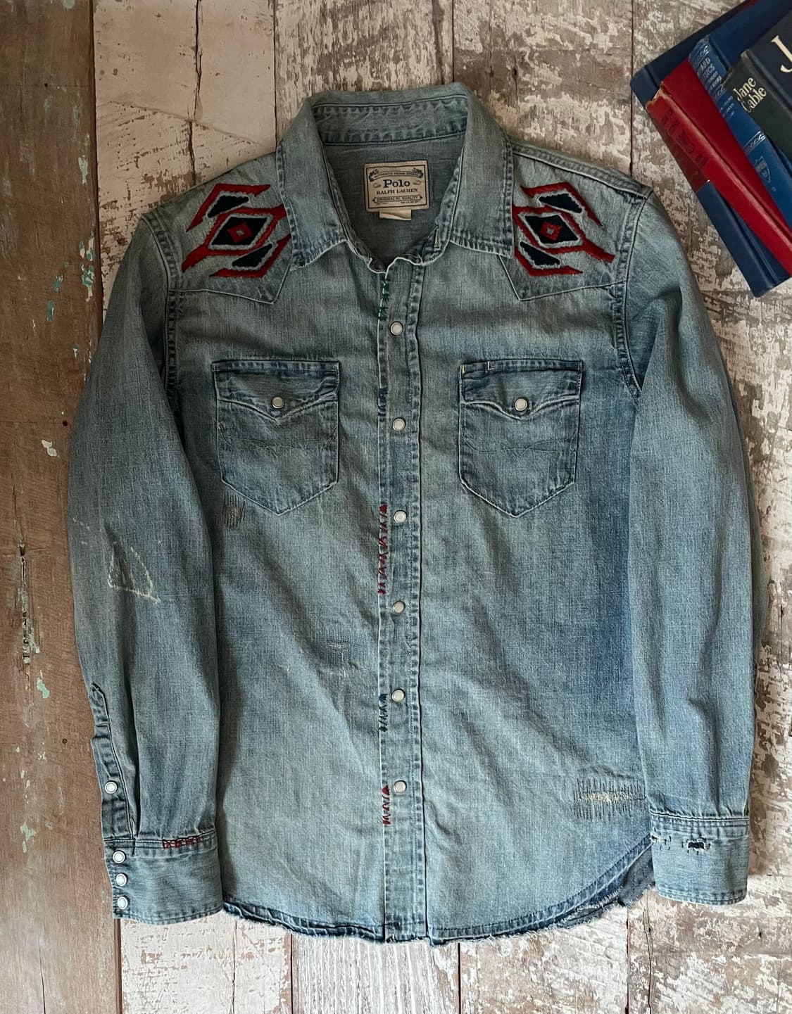 Polo Ralph Lauren Native Embroidery Deni 상품이미지10