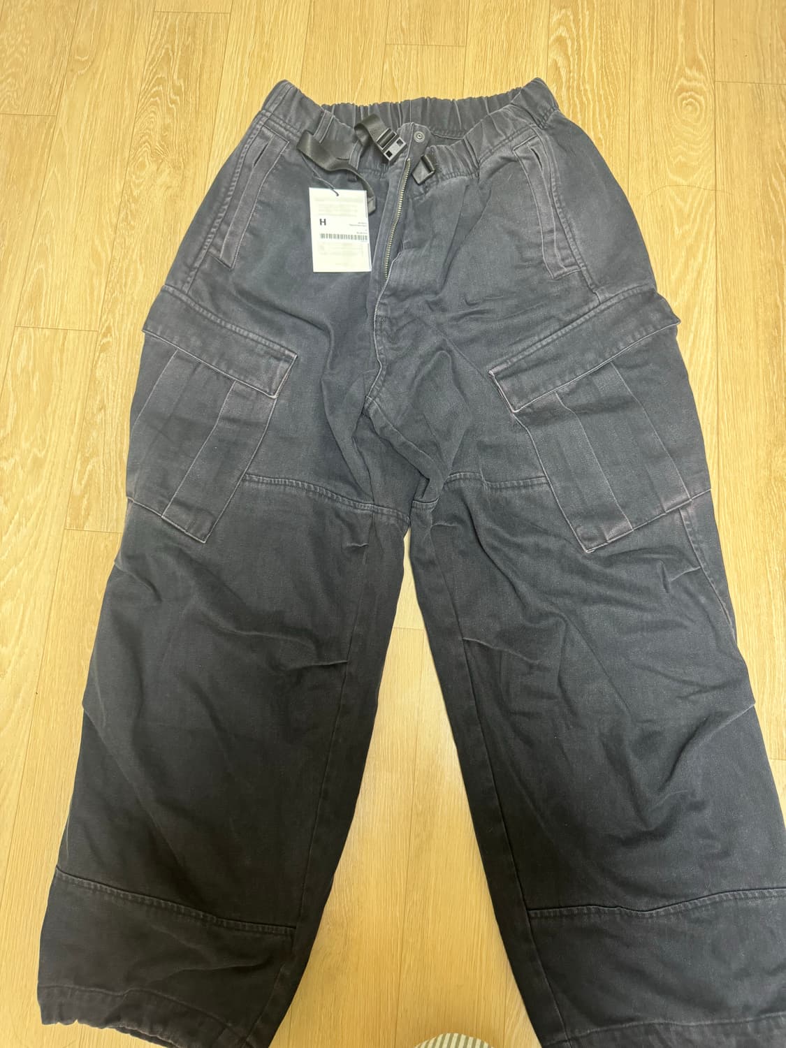 [2] 해칭룸 밀 팬츠 Mil Pants Washed Dark Nav 상품이미지2