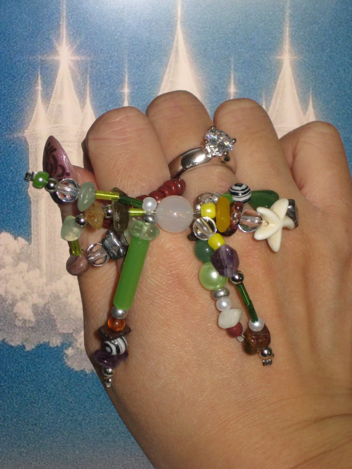 tree green ribbon ring 트리 그린 리본 링 반지  상품이미지4