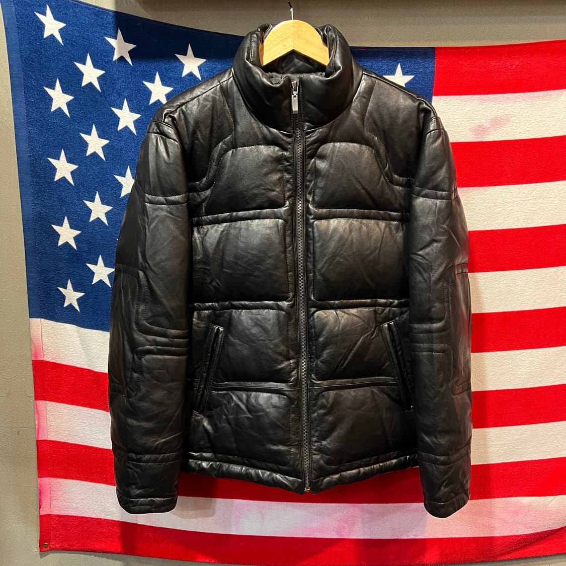 양가죽 오리털 패딩 상품이미지1