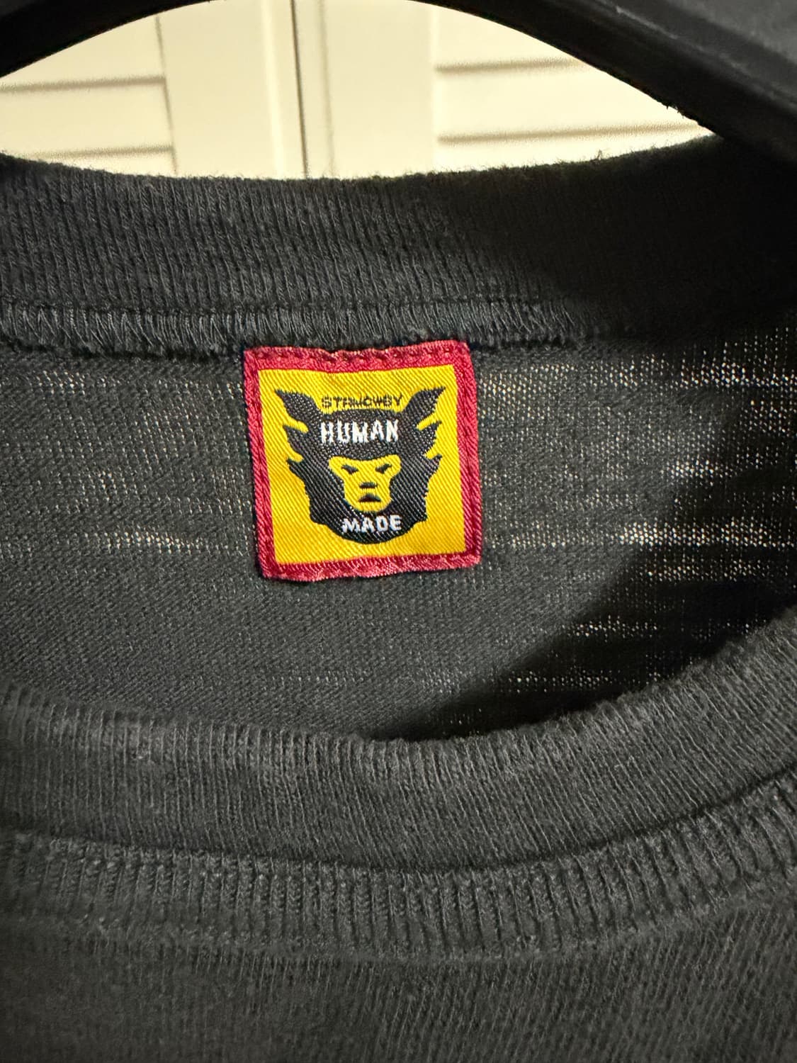 휴먼 메이드 그래픽 반팔 티셔츠 #12 (블랙) 상품이미지4