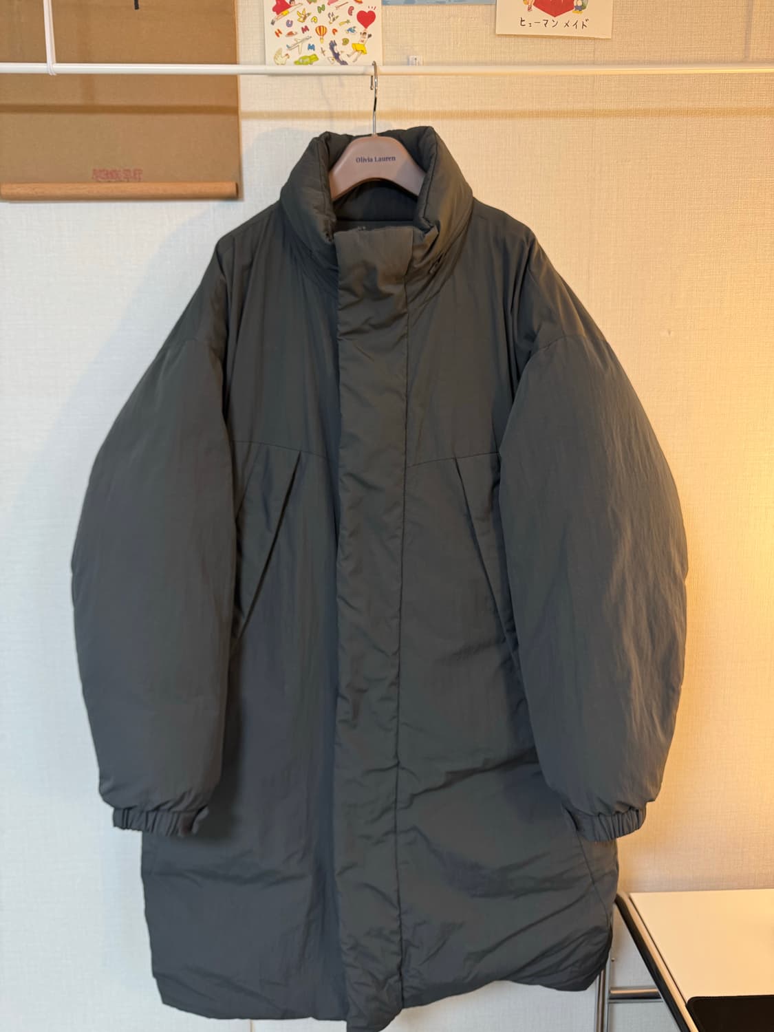 [XL]무신사 스탠다드 몬스터 다운파카 건메탈 상품이미지2