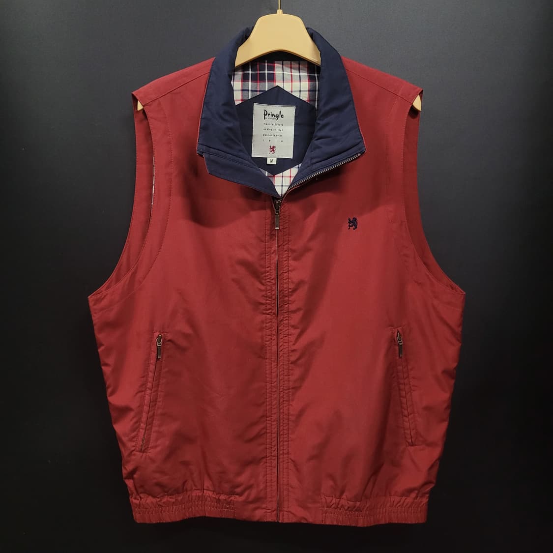 Pringle of Scotland 윈드브레이크 골프 집업 베스트 상품이미지1