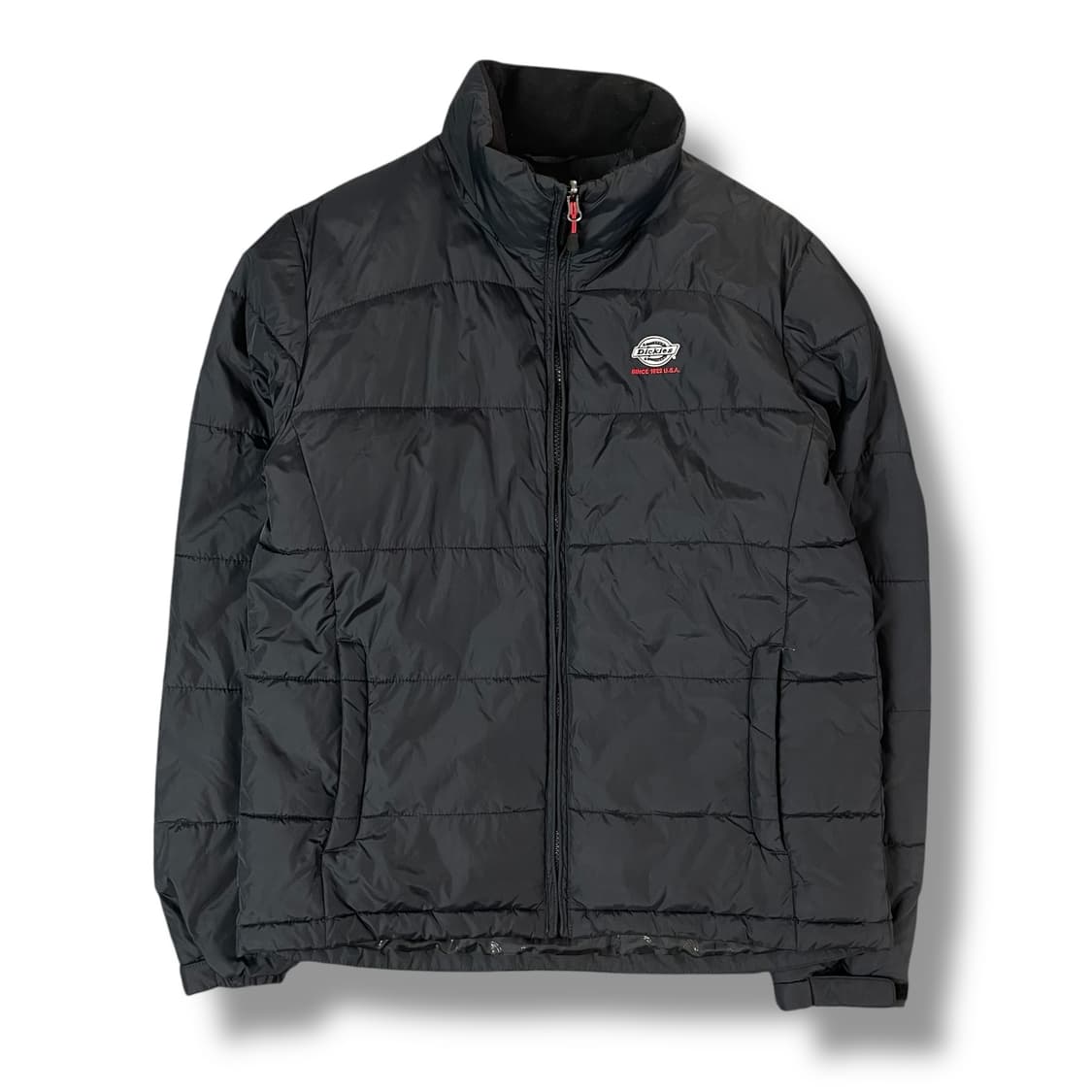 디키즈 베이직 USA 레드 로고 경량 패딩 M 상품이미지1