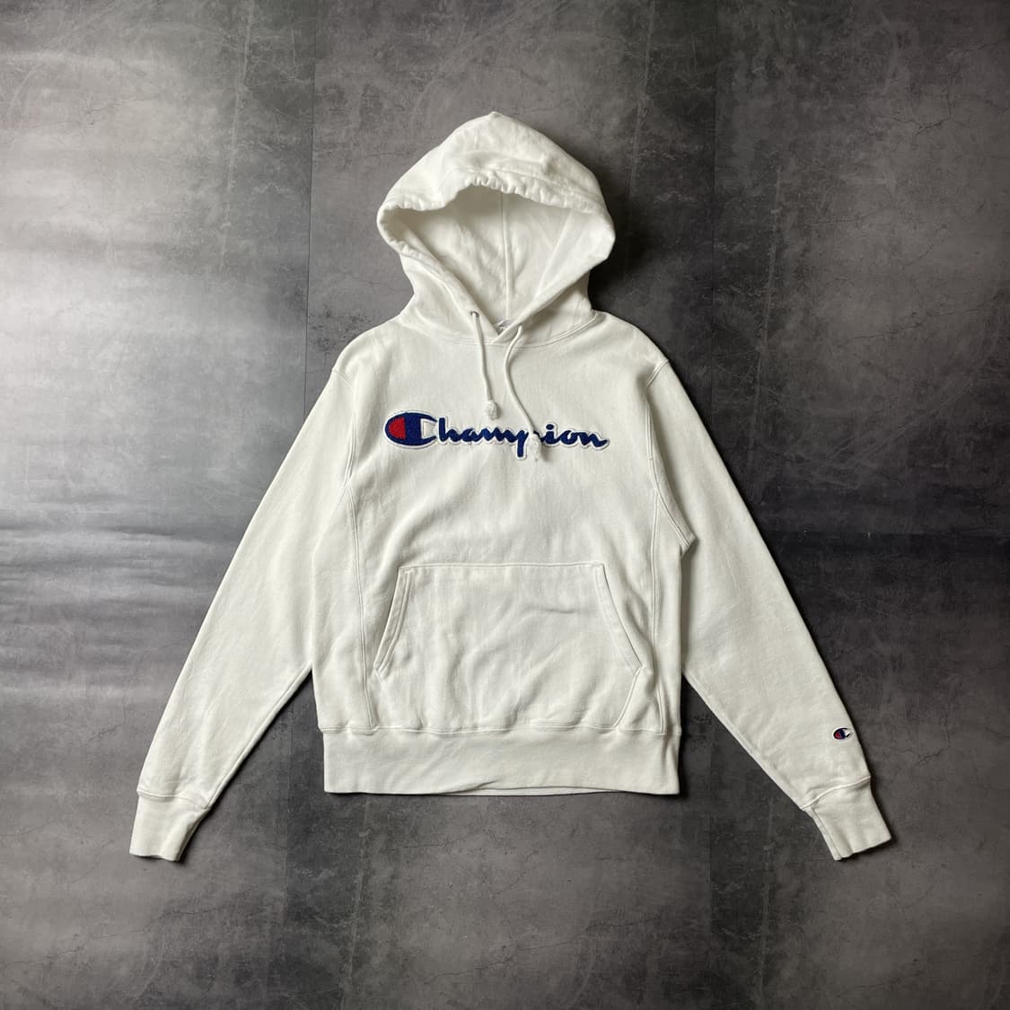 CHAMPION 챔피온 리버스위브 아이보리 후드티 A00370 상품이미지1