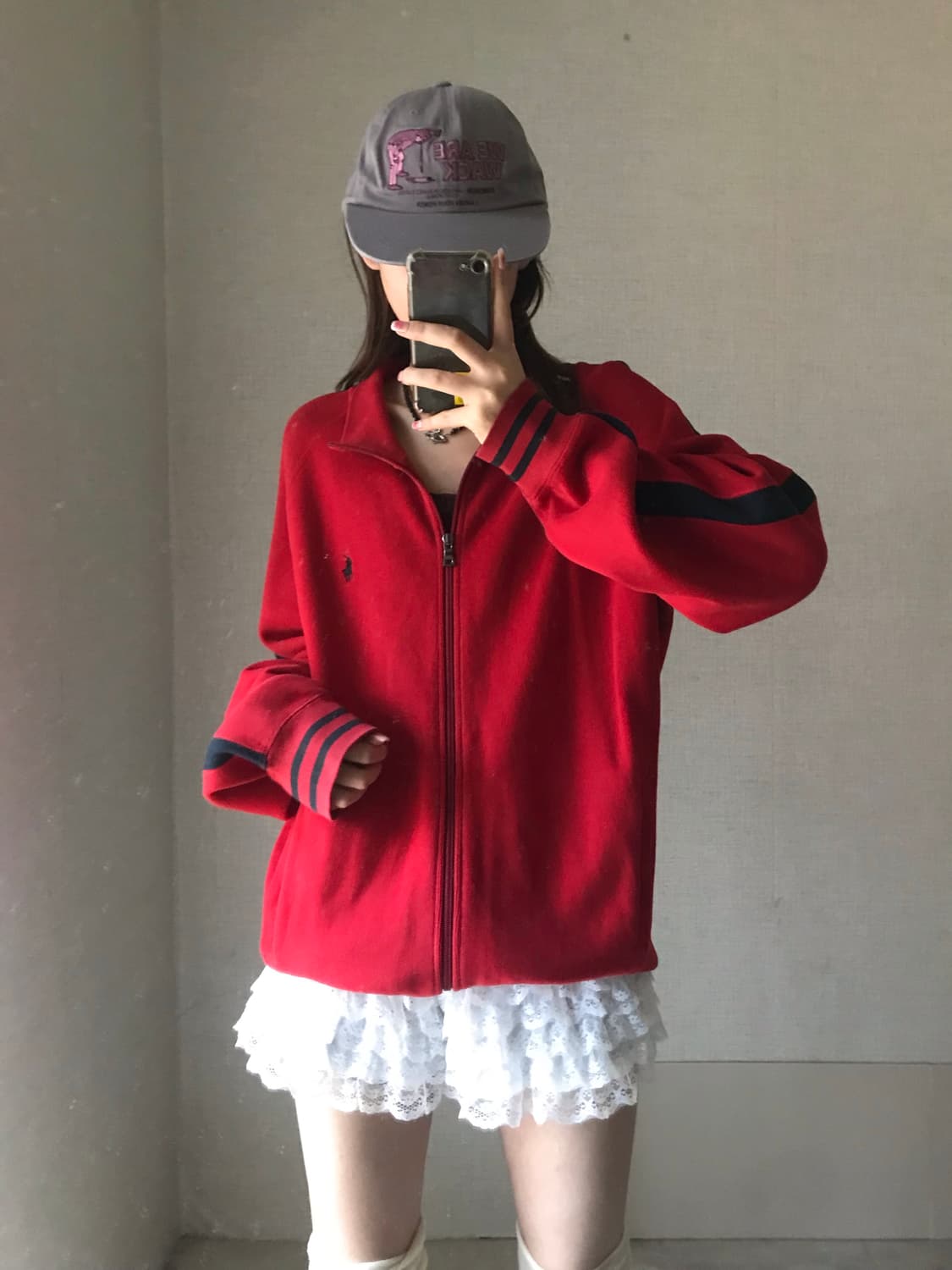 폴로 오버핏 투웨이 트랙 집업 상품이미지6