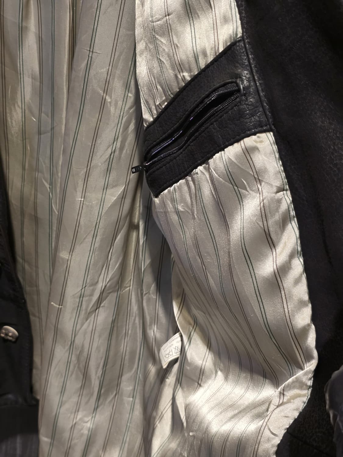 80s Leather Jacket/made in Italy 상품이미지5