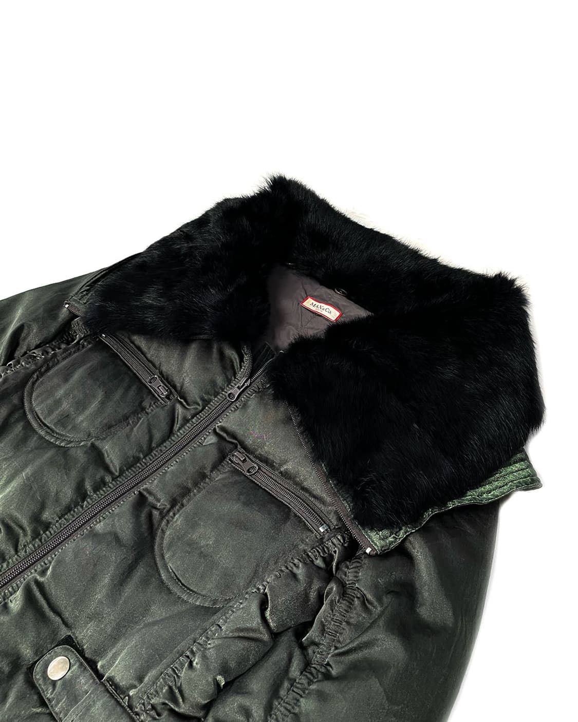 Max&Co. 래빗퍼 카라 밀리터리 패딩  상품이미지3