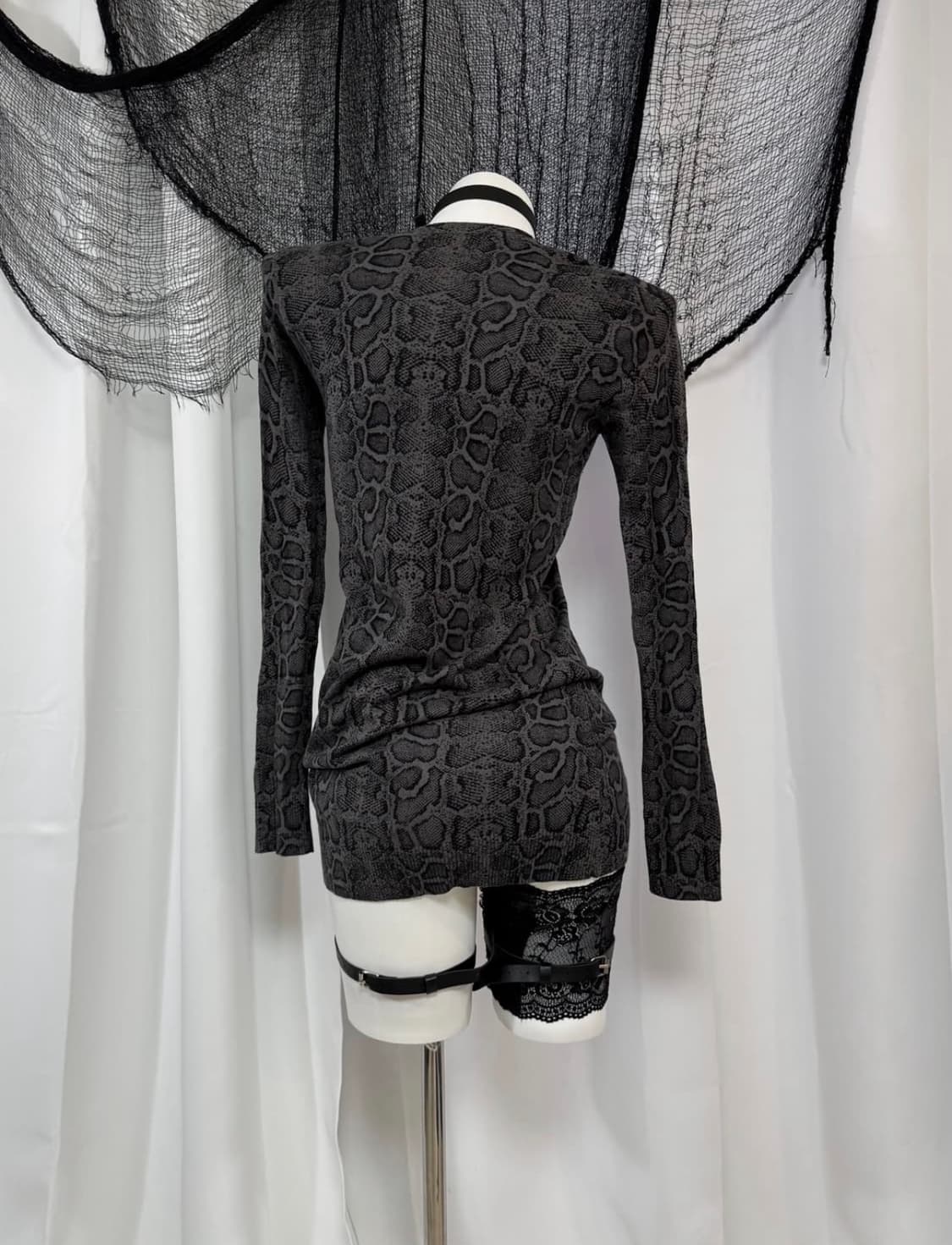 Snake knit 파이톤 니트 상품이미지4