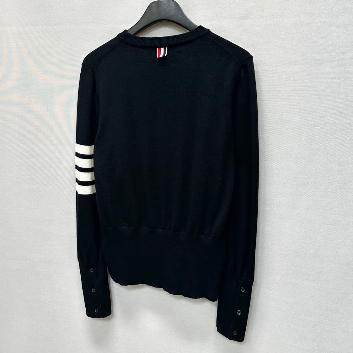 톰브라운 인타르시아 사선완장 울 니트 ( 2 ) 상품이미지5