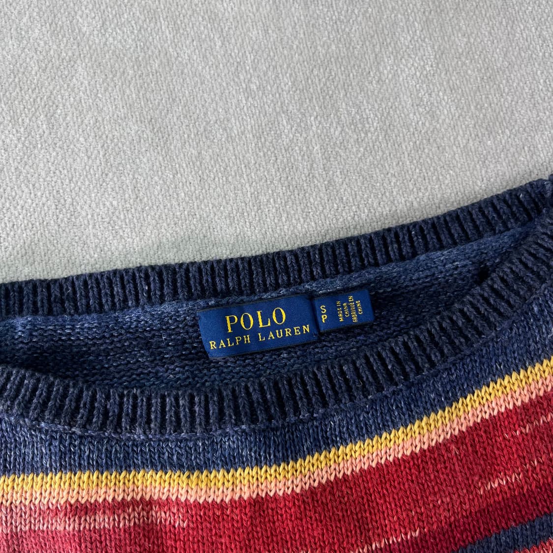 W95 폴로랄프로렌 캐시미어 린넨 노고딕 니트 상품이미지2