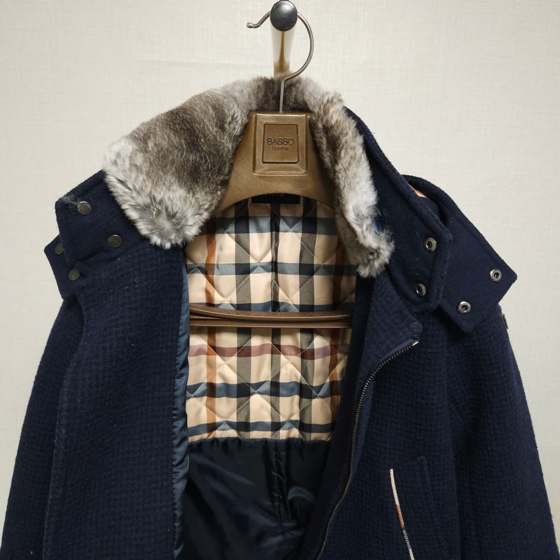 130 ) 닥스 키즈 청토모 모직 코트 상품이미지2