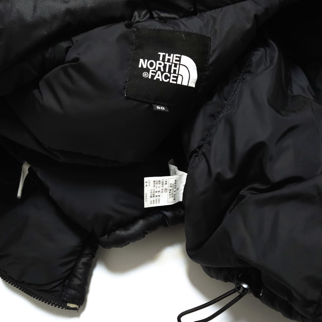 노스페이스 우먼 700 눕시 구스다운 패딩 자켓 블랙 상품이미지6