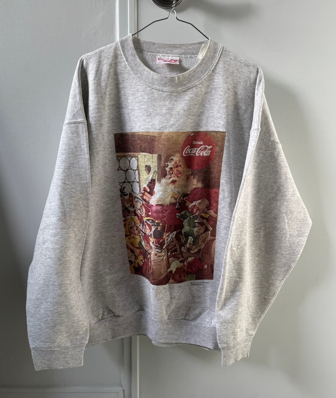 코카콜라 1993 빈티지 스웻셔츠 made in usa 상품이미지1