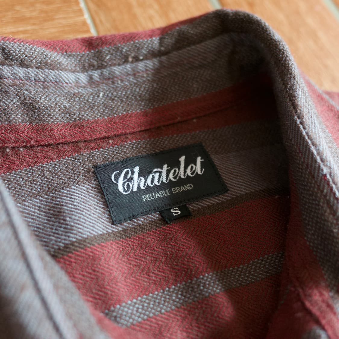 Chatelet striped pocket wool shirts 상품이미지7