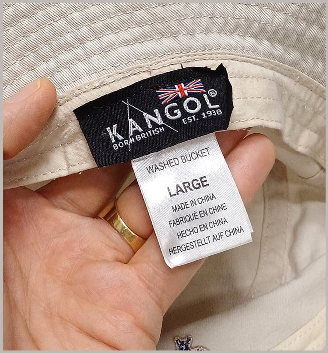 캉골 정품 버킷햇 모자 J-630 상품이미지4