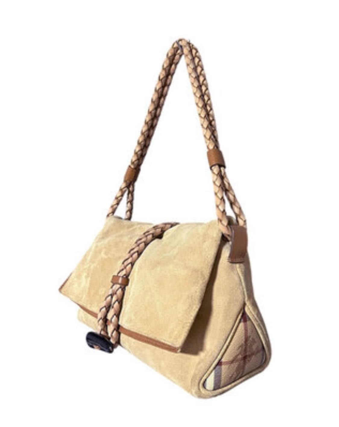 Burberry 버버리 스웨이드 가방 소가죽 상품이미지4