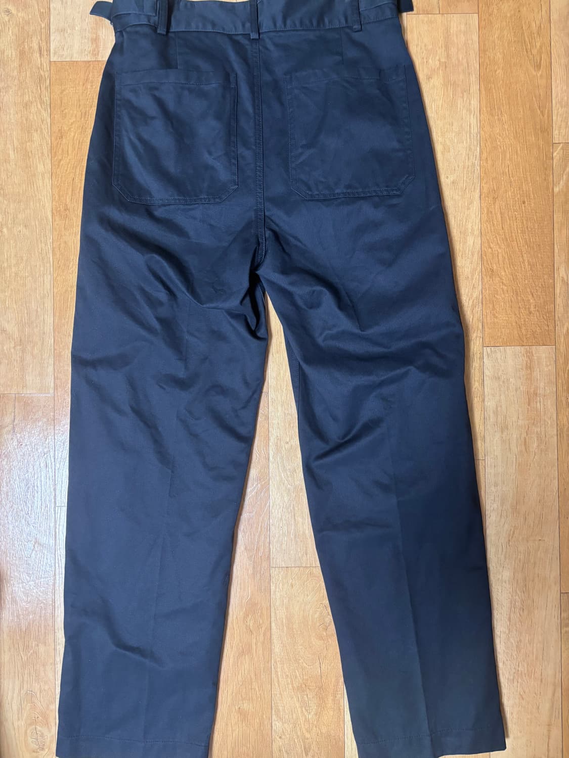 어나더오피스 24ss 산티아고 치노 팬츠 블랙 상품이미지2