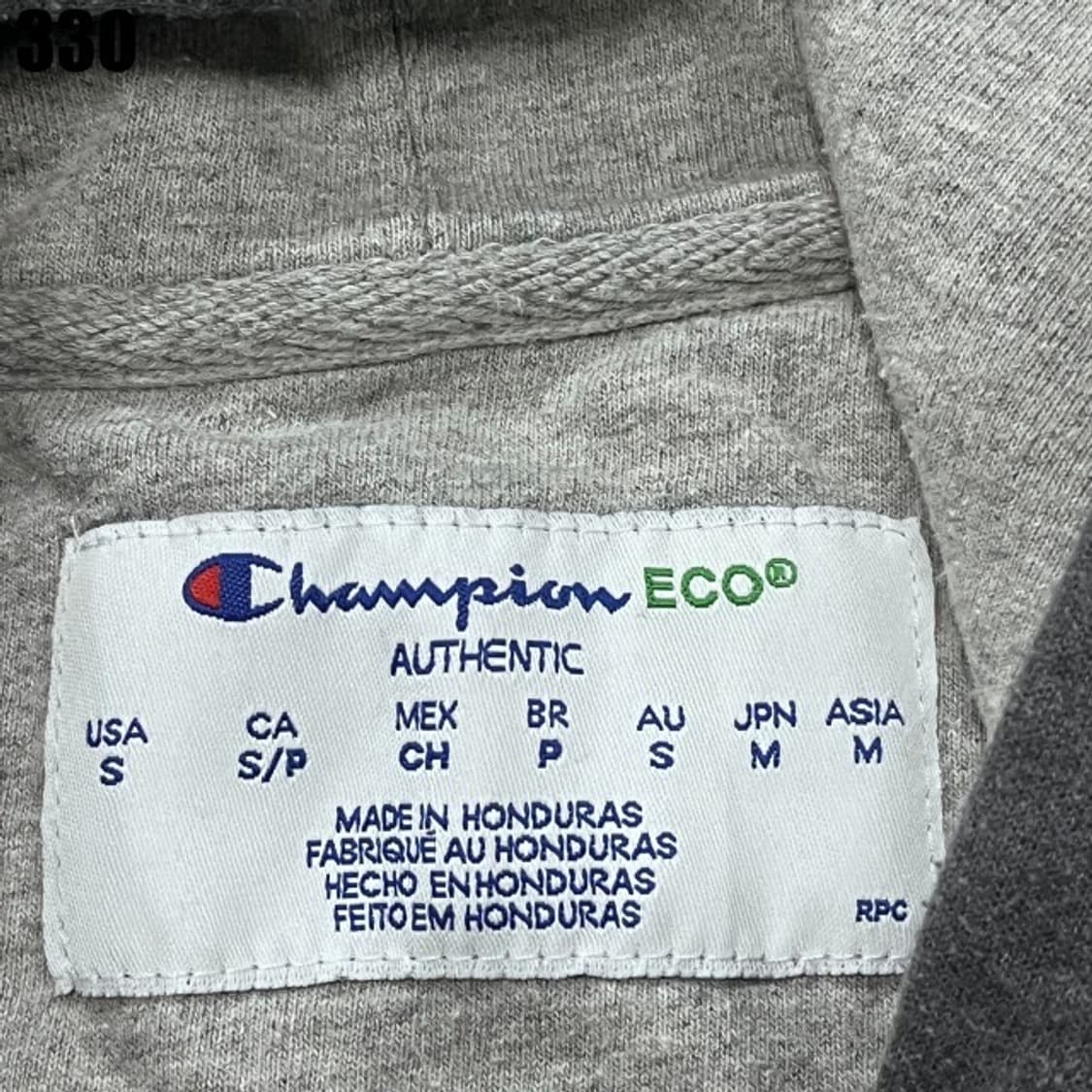 챔피온 그레이 후드집업  상품이미지2