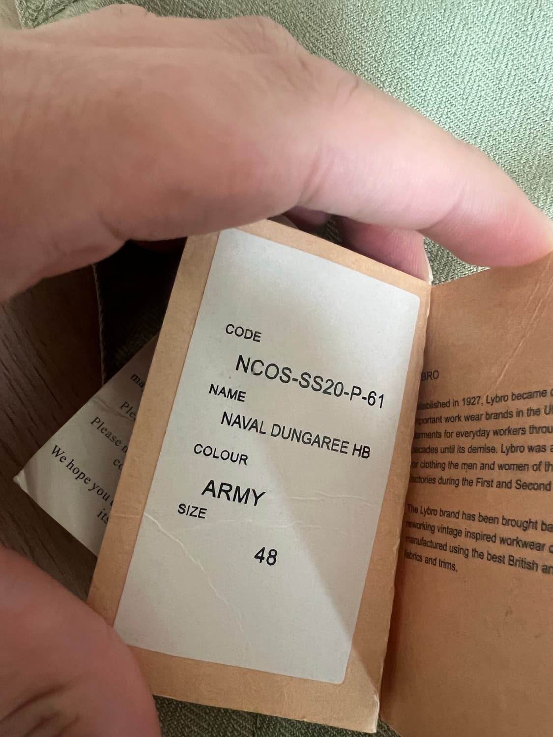 나이젤카본 나발던가리 48사이즈 ARMY그린 상품이미지6