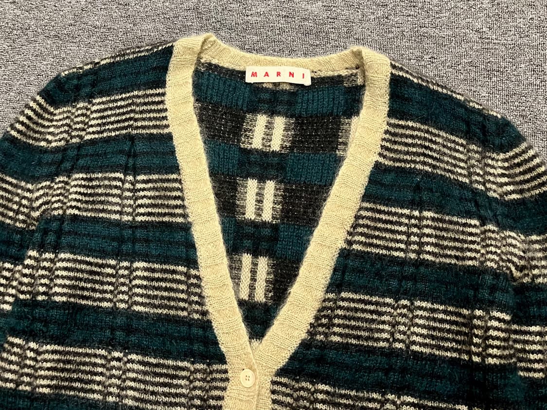 [66~77] 마르니 MARNI 모헤어니트 가디건 42  상품이미지2