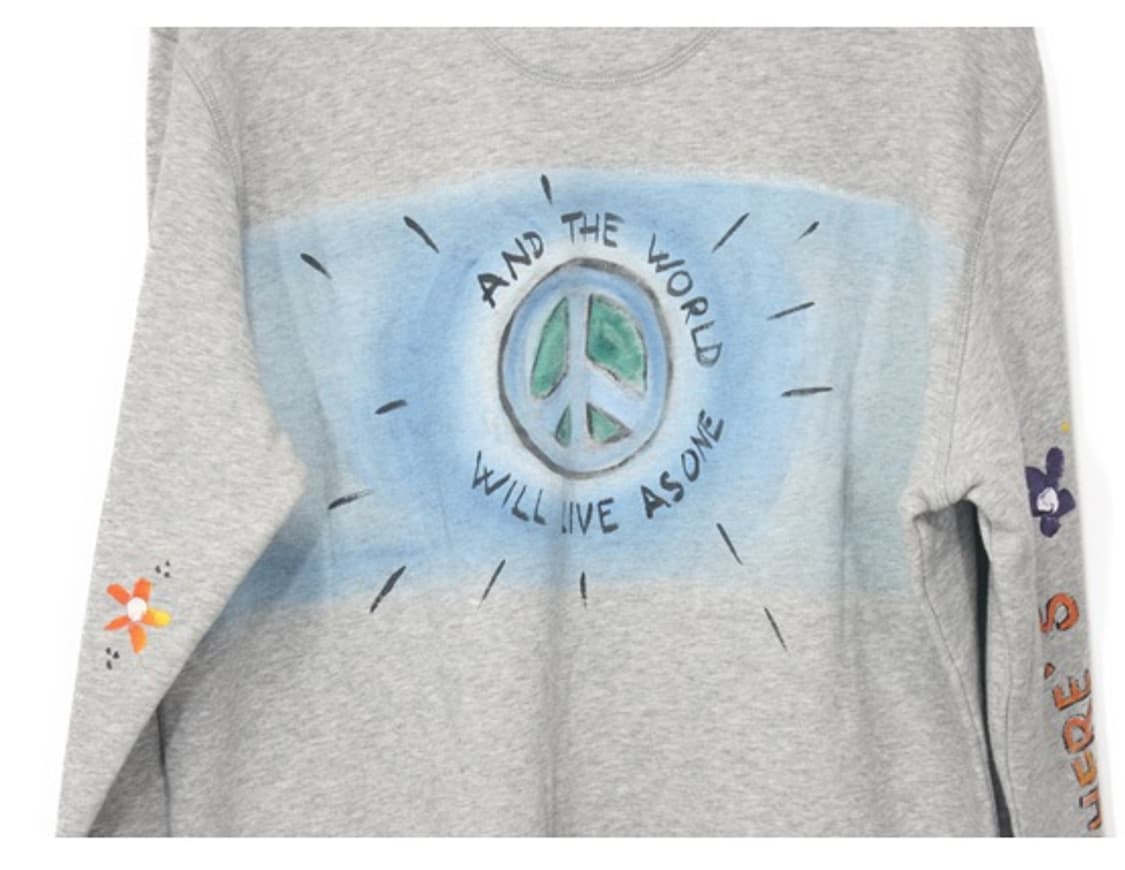 알레산드로 게라르데스키 핸드 프린팅 스윗셔츠 상품이미지3