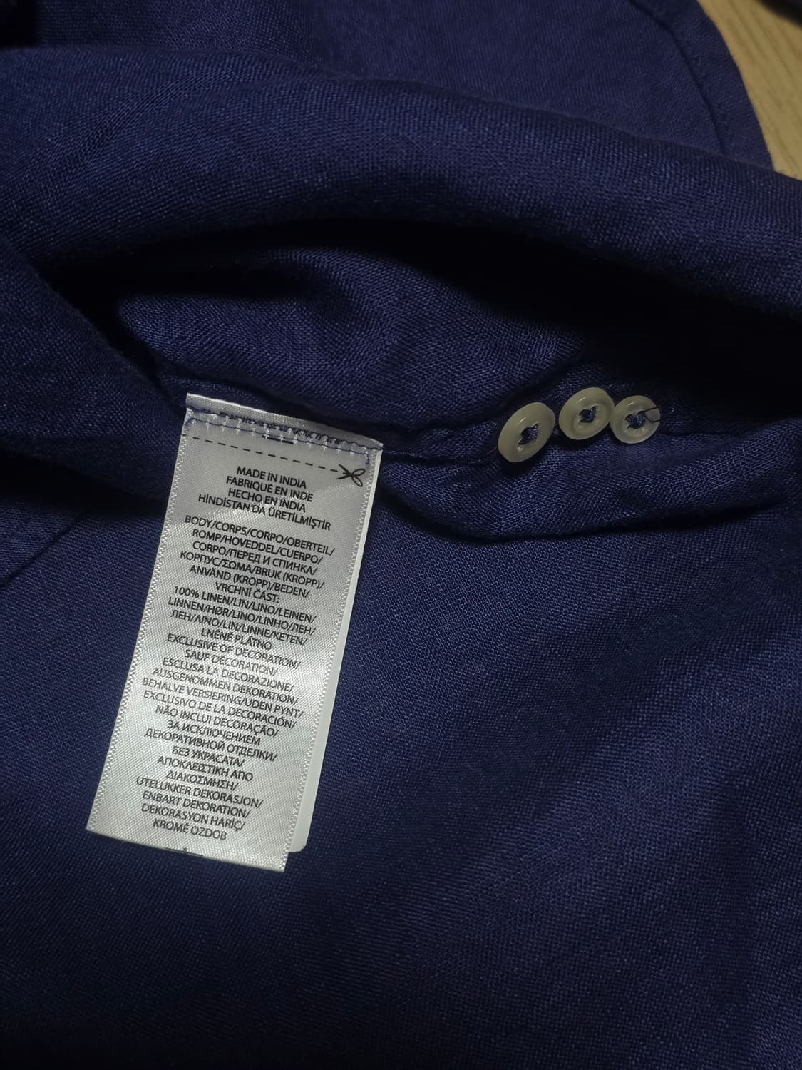 폴로랄프로렌 클래식 린넨 셔츠 XS 상품이미지6