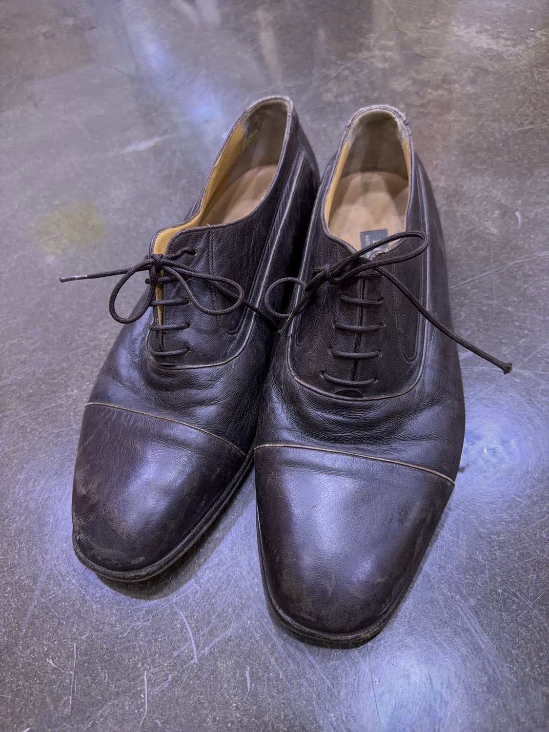 발리 세라도 옥스포드 슈즈 클래식 구두 브라운 275 상품이미지2