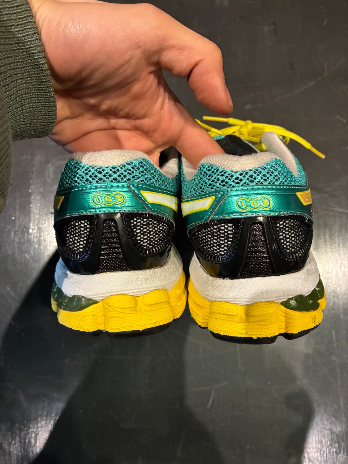 245) 아식스 젤 님버스 15 아쿠아 키코 상품이미지3