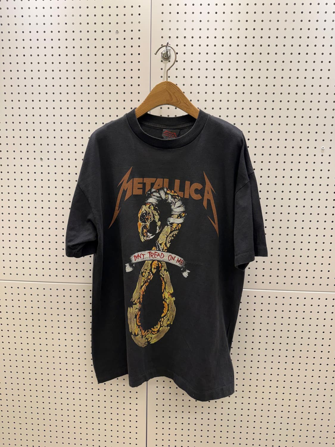빈티지 메탈리카 푸시헤드 아트웍 반팔티셔츠 U1324 상품이미지2