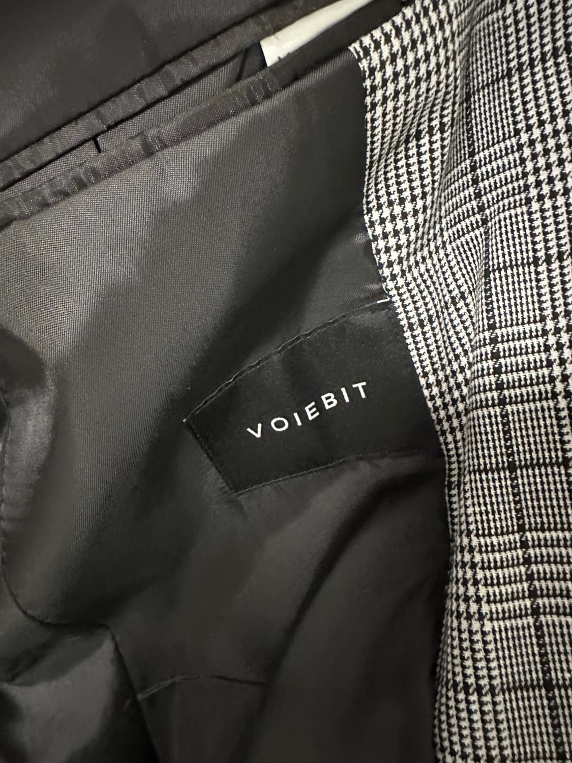 브아빗 체크수트 셋업 상품이미지8