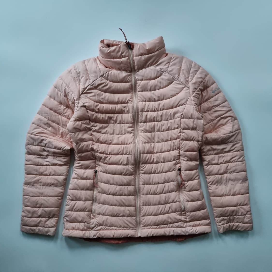 콜롬비아 경량패딩 연핑크  상품이미지1