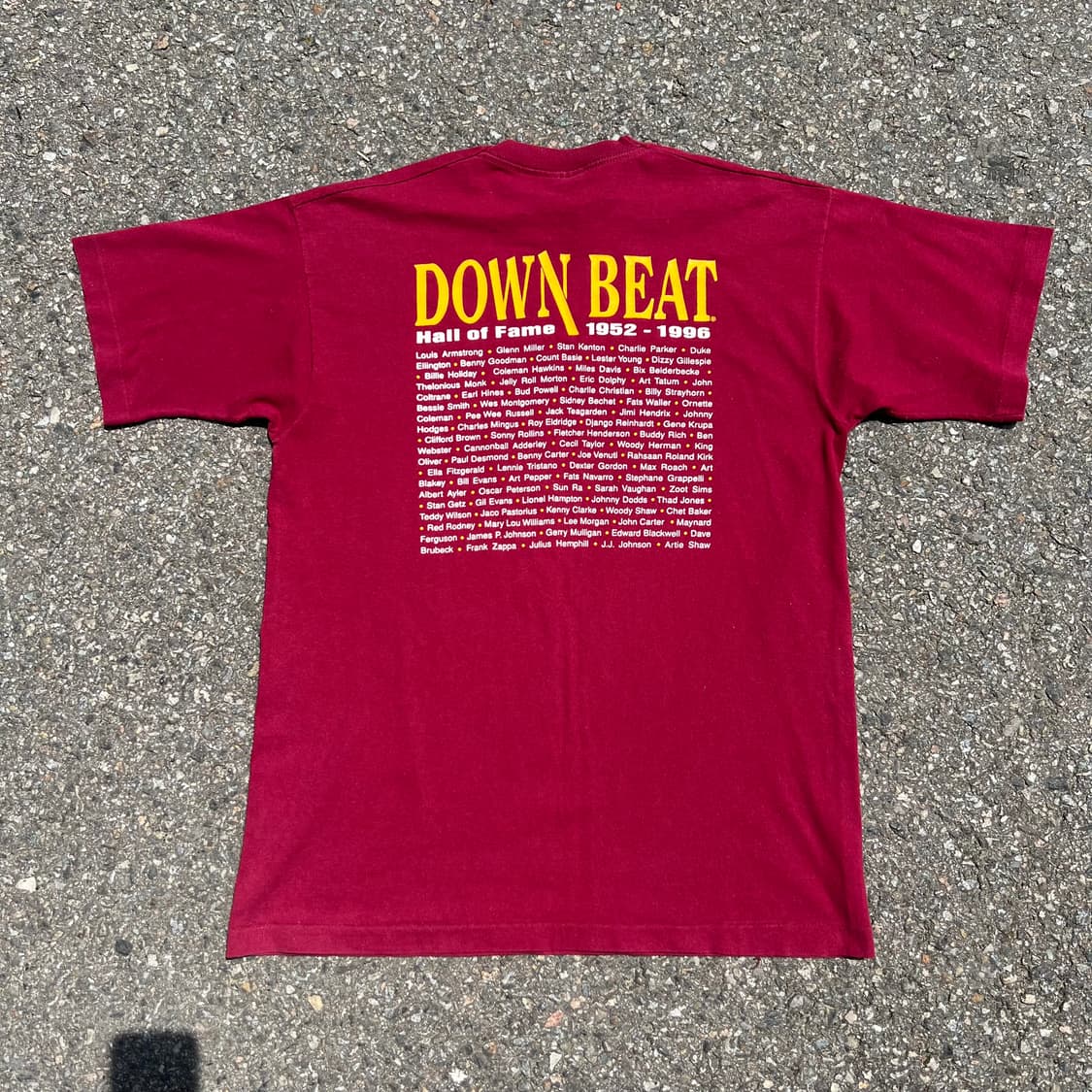 90’s DownBeat Magazine Jazz T-Shirt 상품이미지1