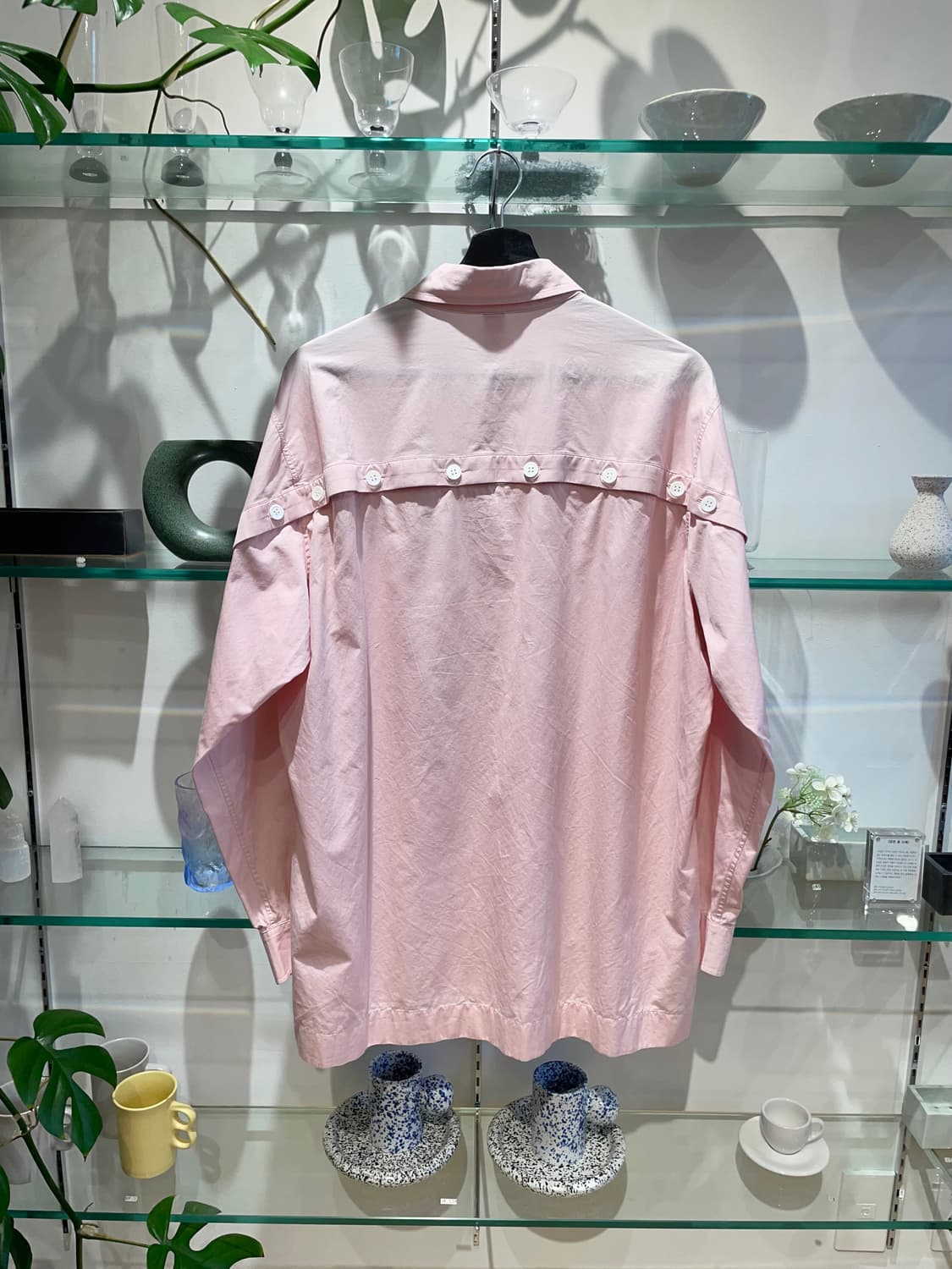 요지야마모토 ground y back open shirt 상품이미지2