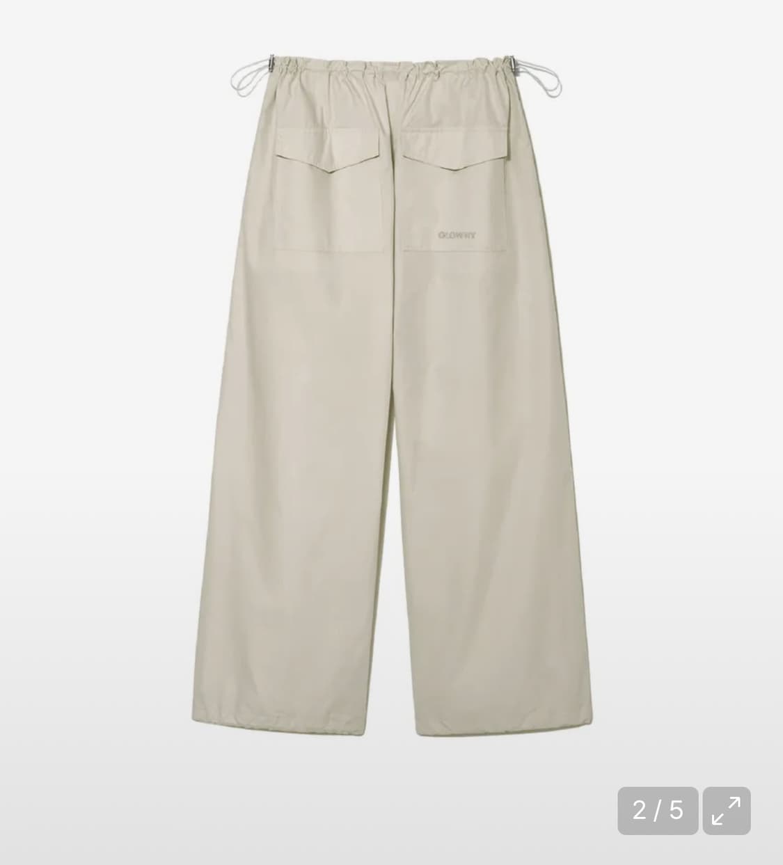 디트로이트 파라슈트 팬츠 샌드 상품이미지2