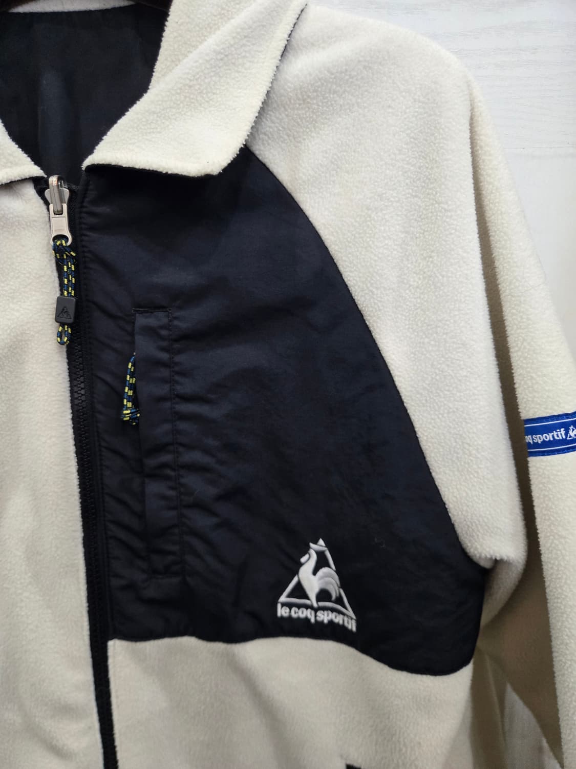 S,90크게나옴!)) LE COQ SPORTIF 르꼬끄 양면 후리스! 상품이미지3