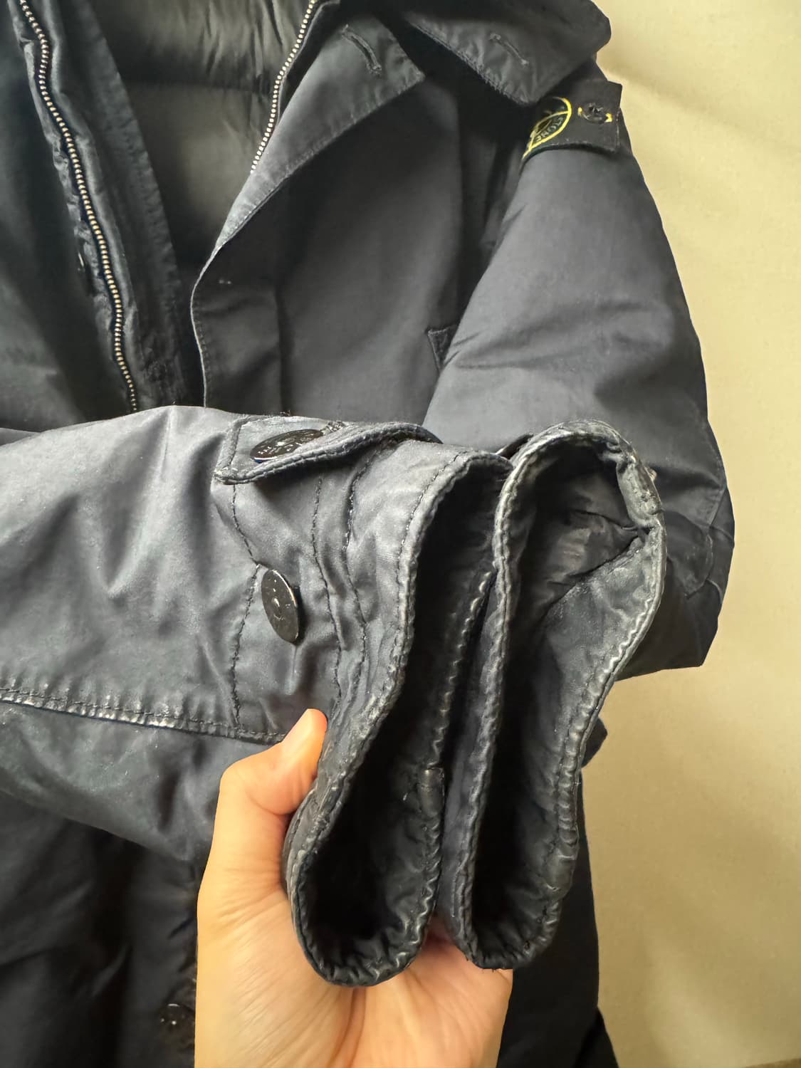 스톤아일랜드 DAVID-TC 양털 패딩 상품이미지5