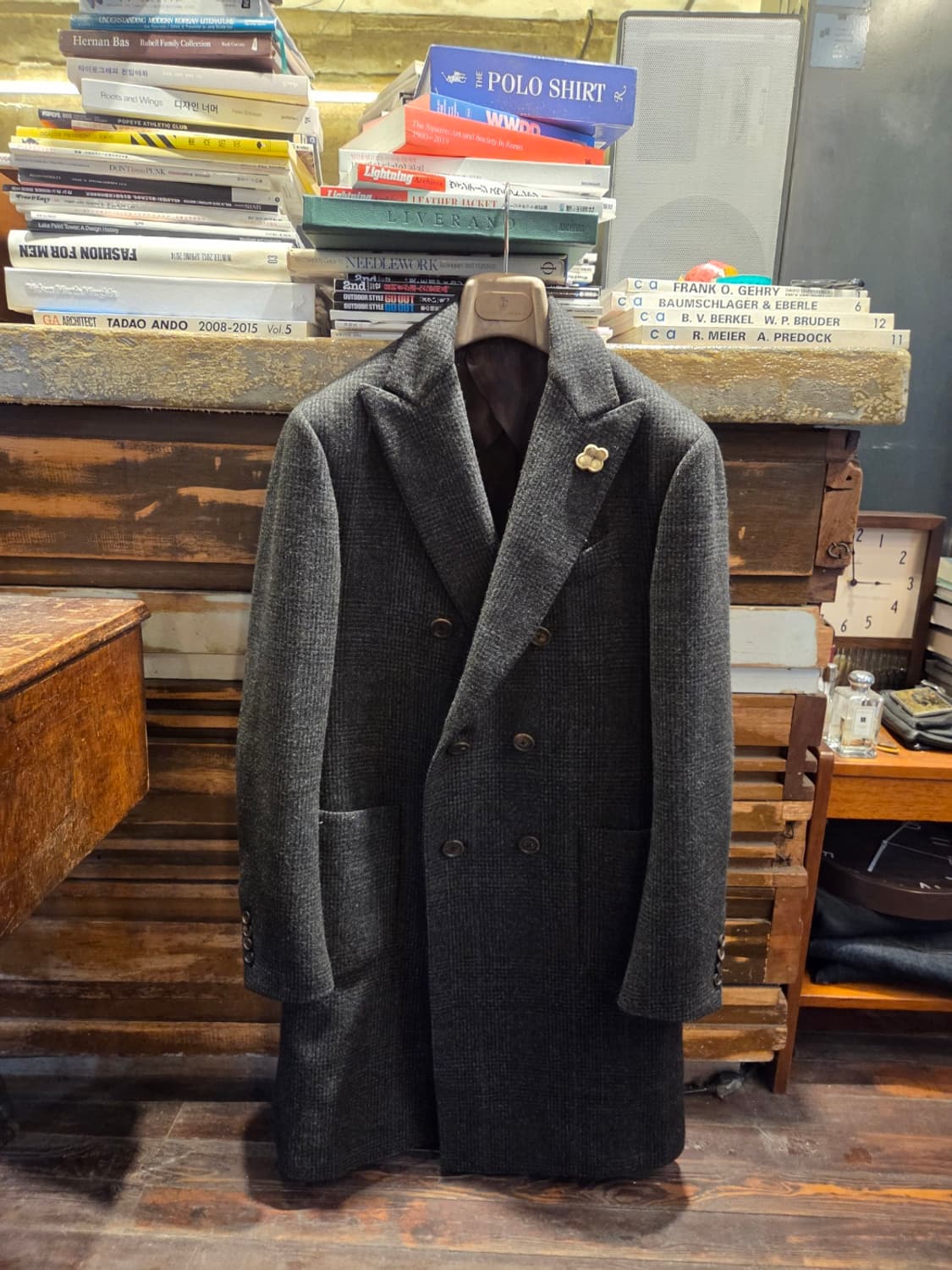 라르디니 더블브레스티드코트 상품이미지1