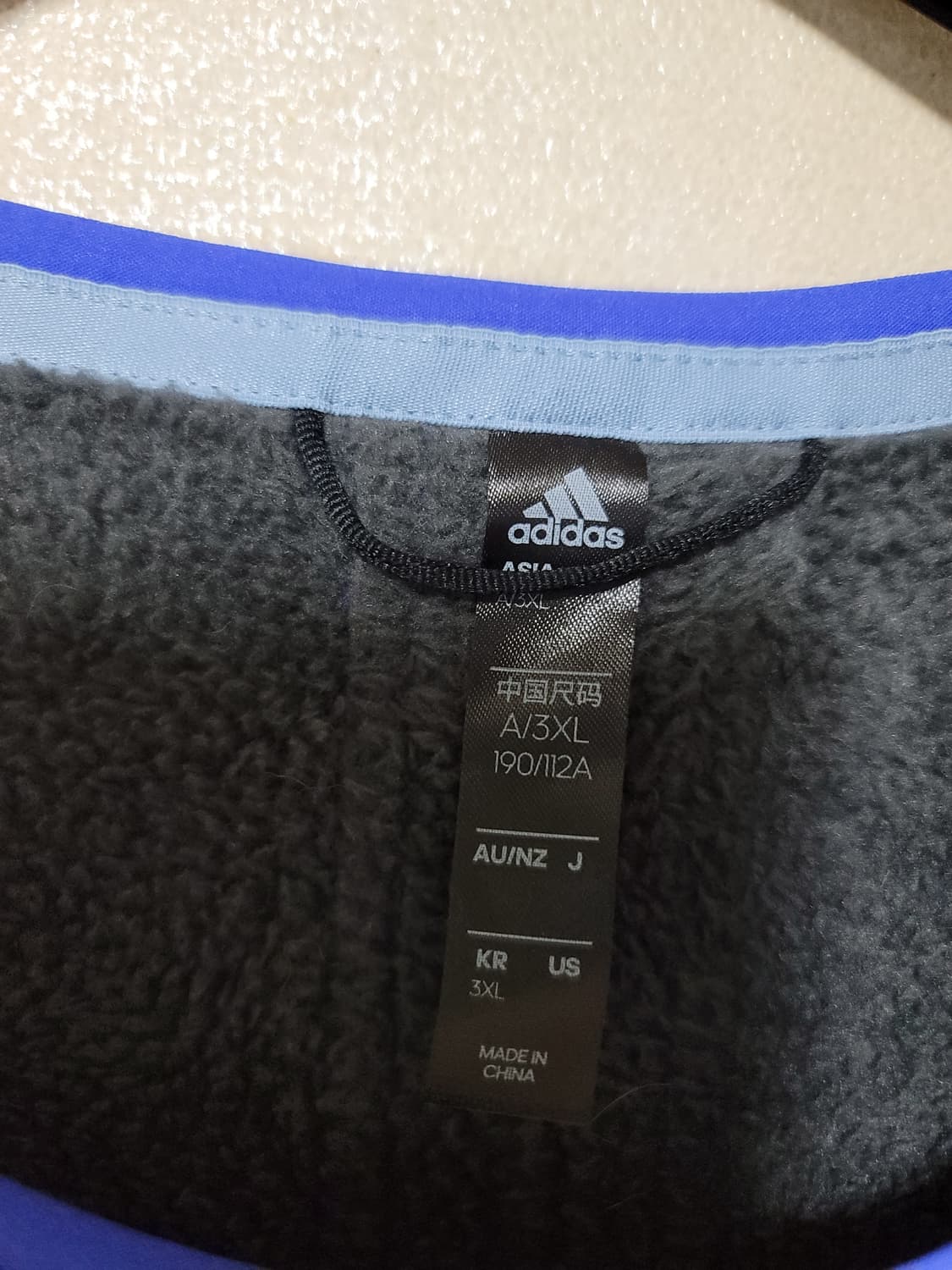 빅사이즈(3XL) 아디다스 플리스 스웨터 상품이미지5