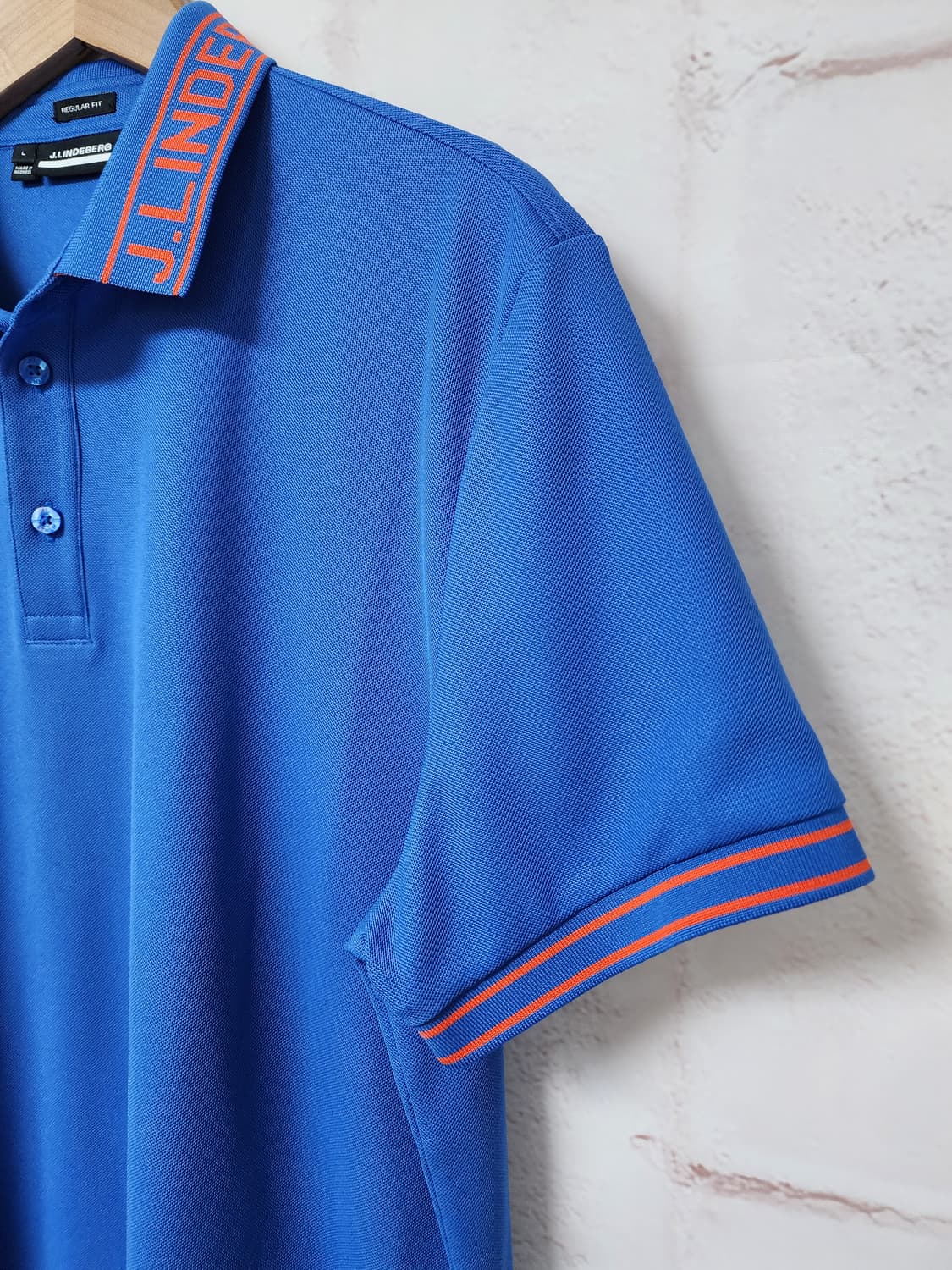 제이린드버그 블루 폴로티셔츠 상품이미지3