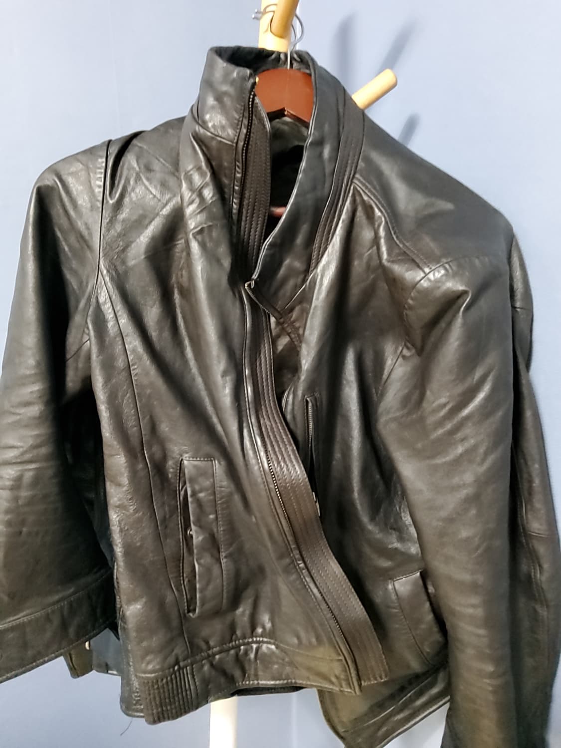 마에스트로 블루라운지 가죽자켓 100 상품이미지4