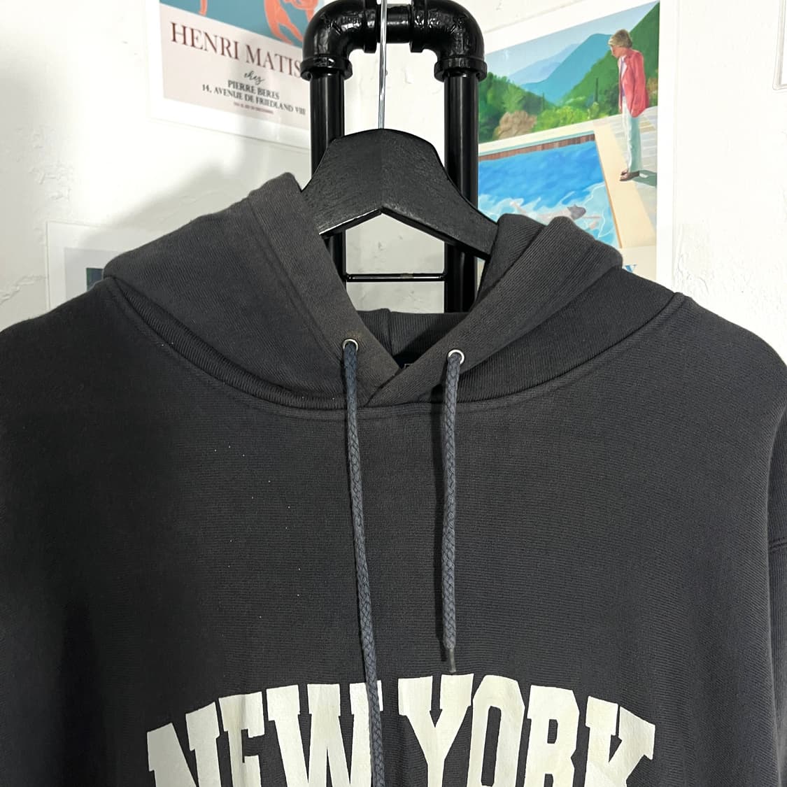 타임레그 프린팅 후드티 상품이미지4