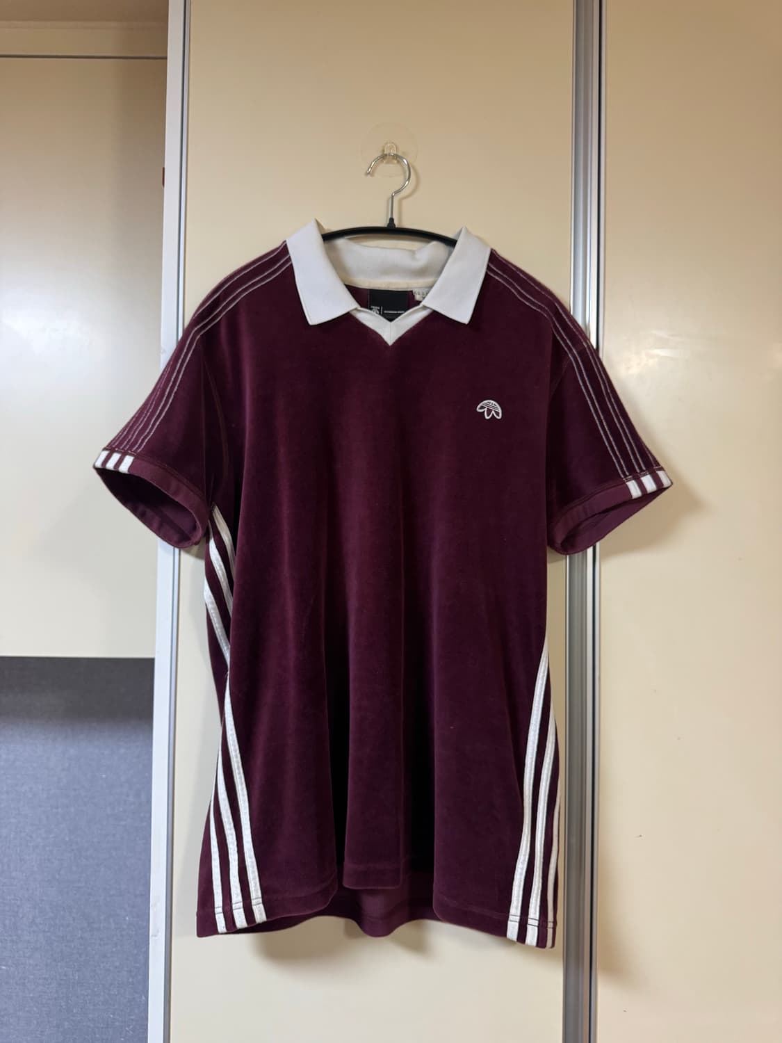 아디다스 알렉산더왕 벨루어 마룬 M 상품이미지1