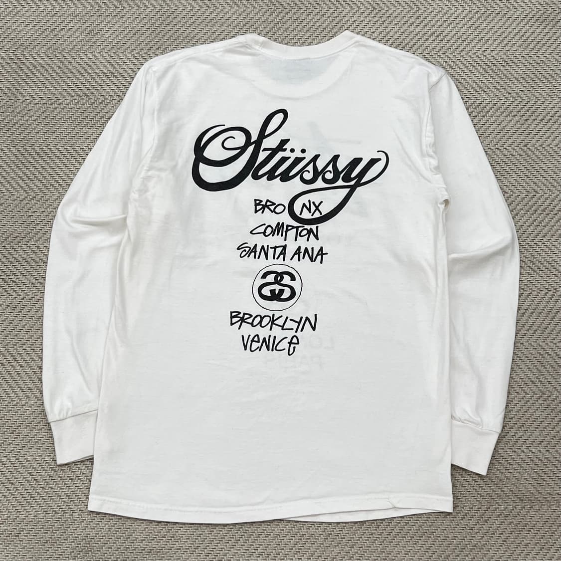스투시 월드투어 롱슬리브 r3525 상품이미지2