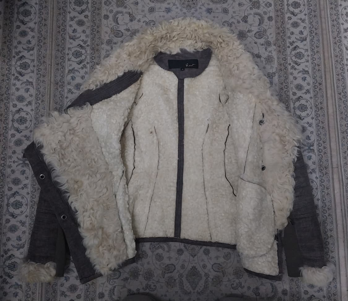 G-cut 양털 카라 무스탕 자켓 66 (55반까지) 상품이미지3