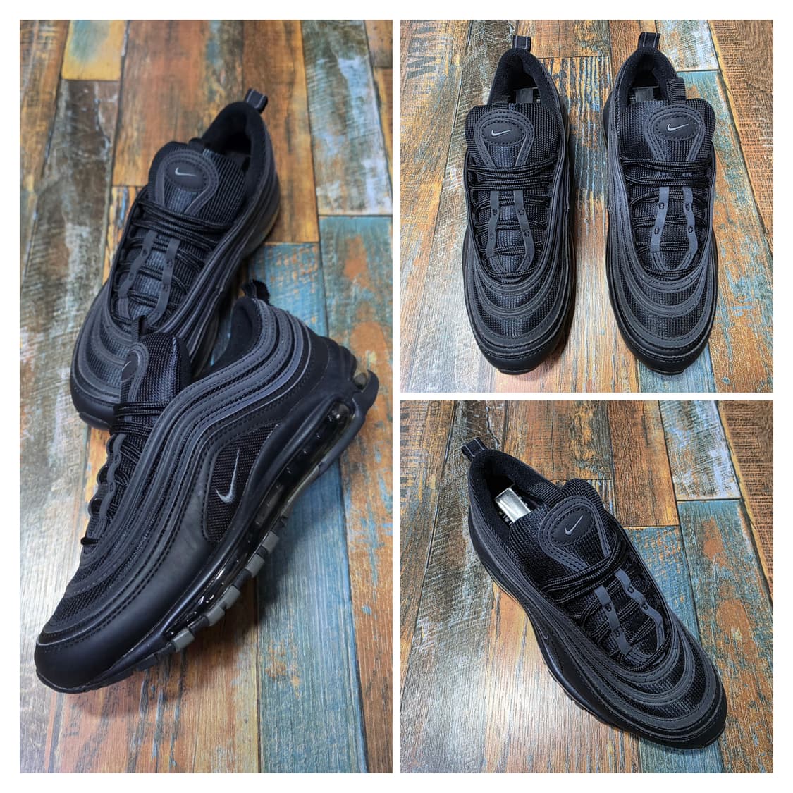 나이키 에어맥스 97 블랙 다크 그레이 / 6반 (235) 상품이미지1