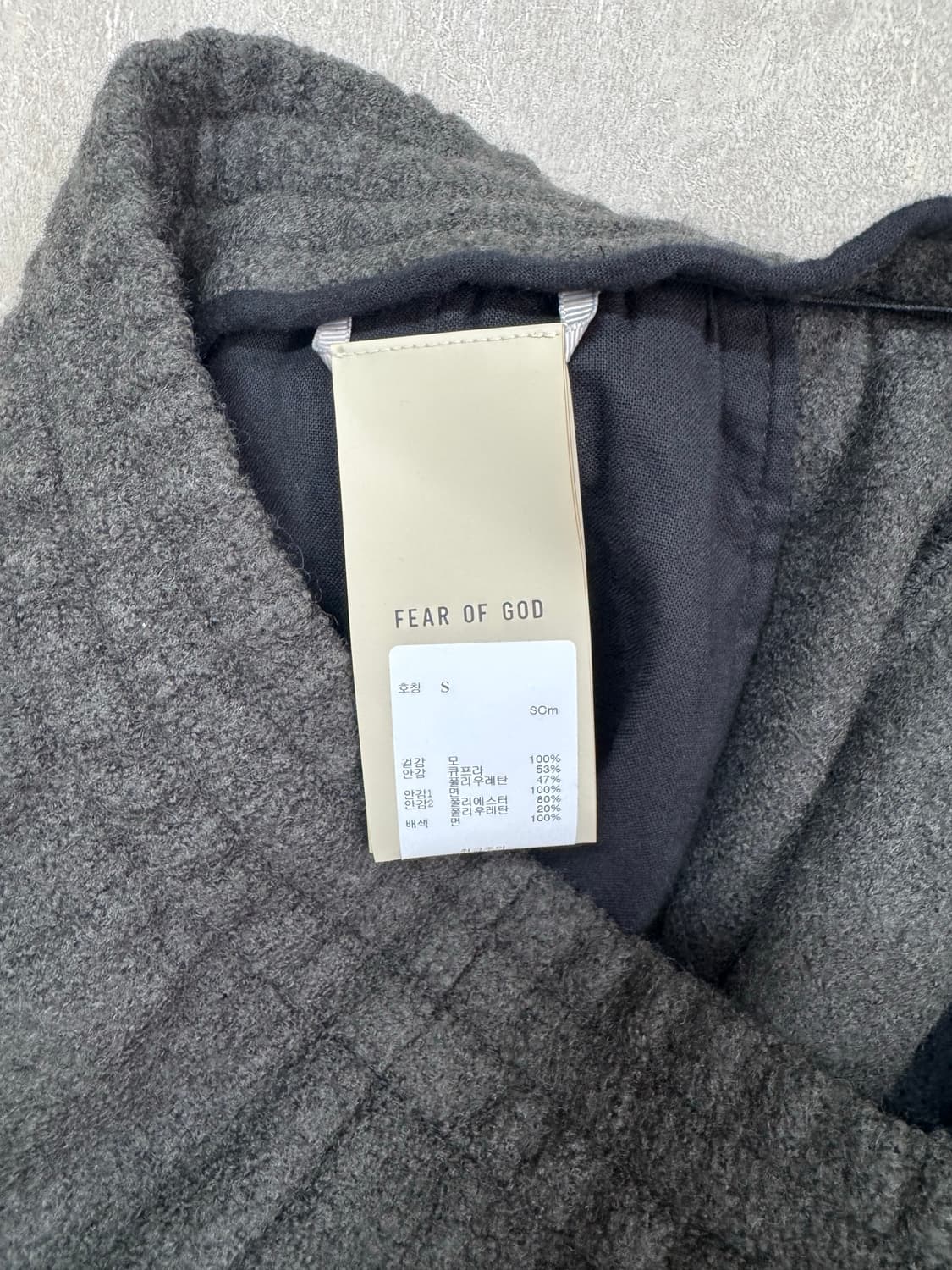 S / Fear of God 드로우스트링 쇼츠 상품이미지4