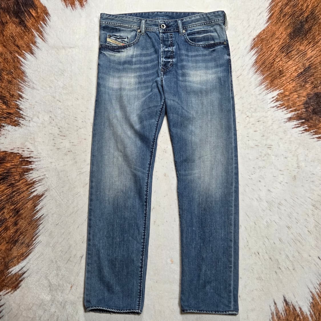 디젤 중청 데님 팬츠 상품이미지5