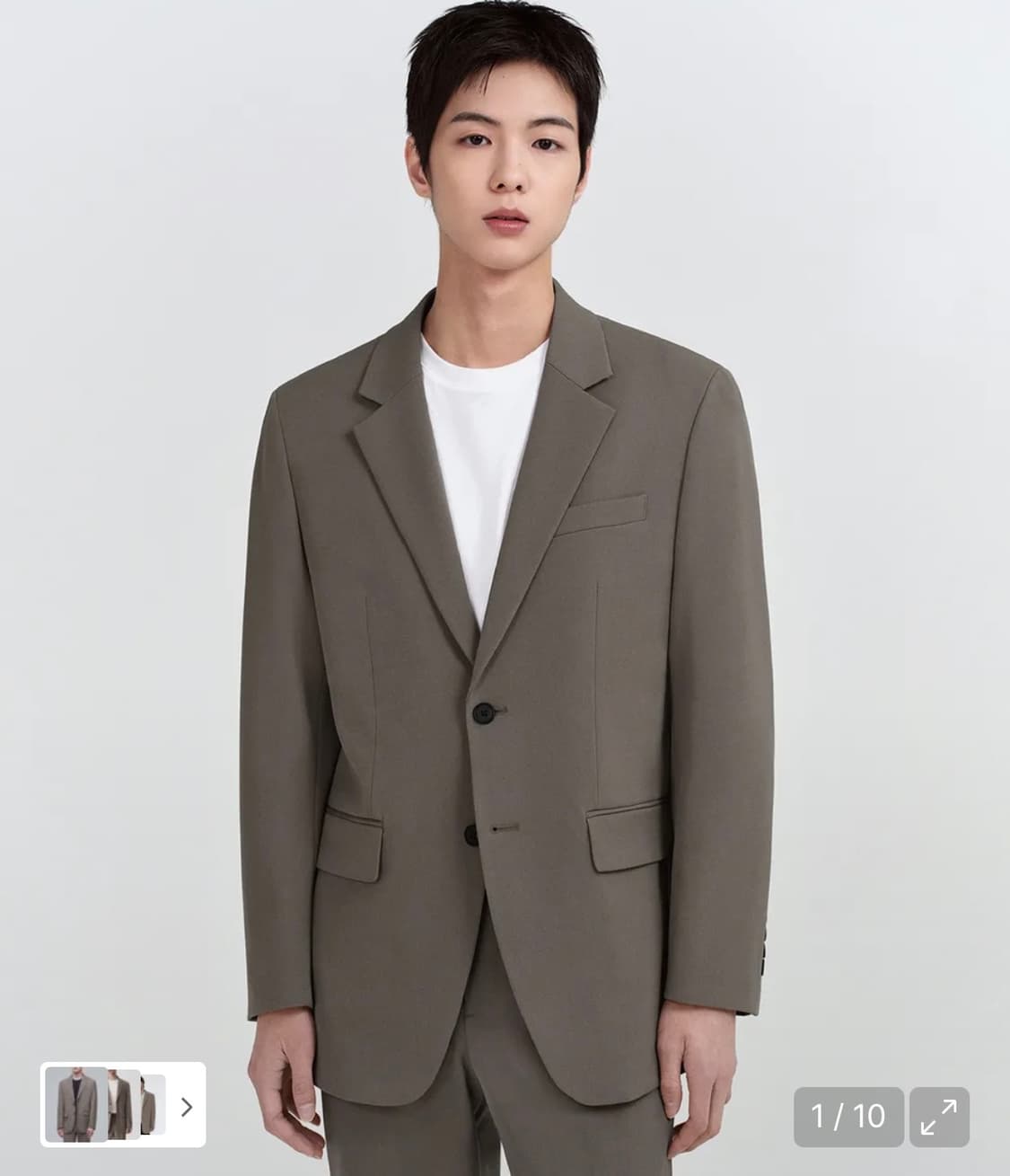 무신사스탠다드 정장 더스트 베이지 XL/32 사이즈 상품이미지3