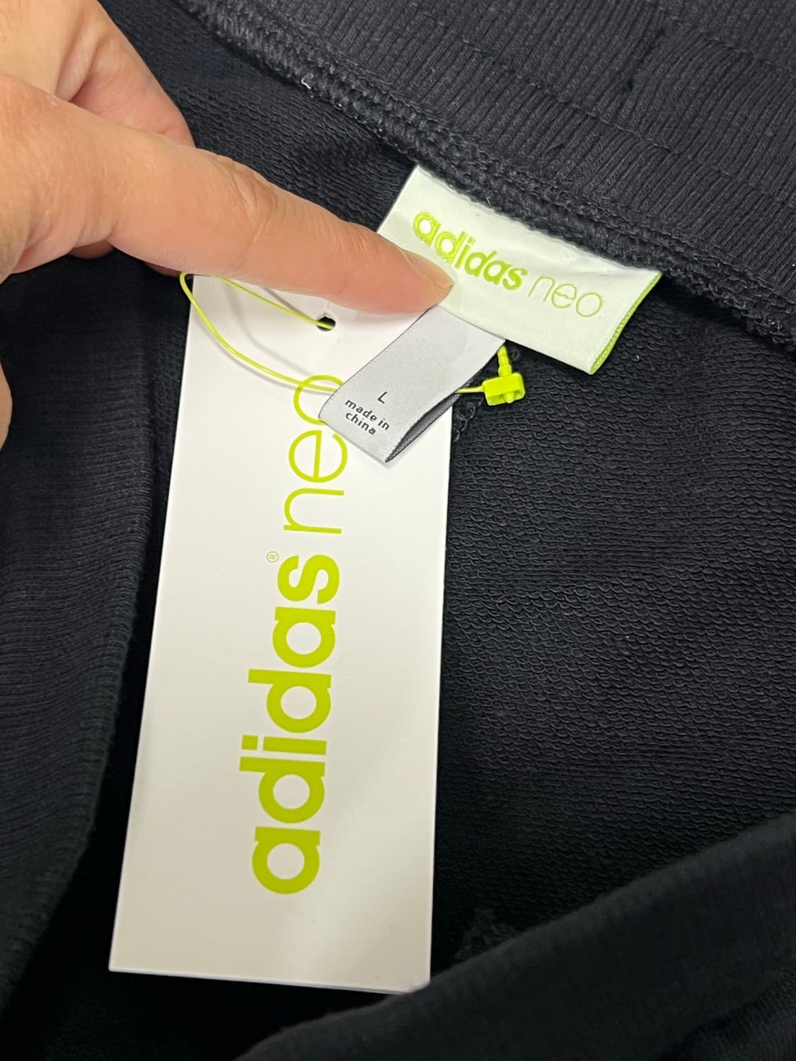 (L) (새상품) 아디다스 네오 스웻 조거 팬츠 상품이미지3